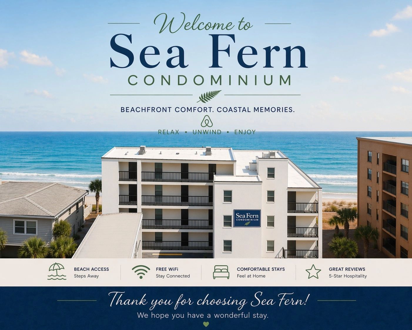 Sea Fern Condominium — Welcome
